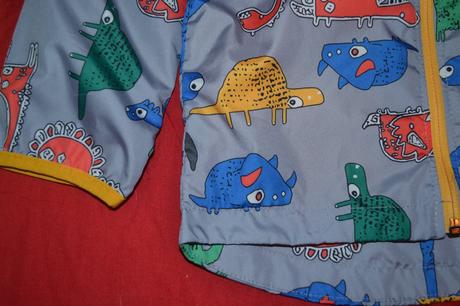 Podzimní bunda nová na 6-12 měs.v.80, 80