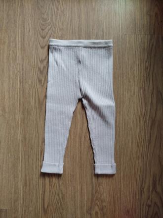 Teplé legínky zn. little nutmeg vel.80, nutmeg,80