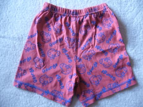 Bavlněné kraťasy pepa pig, george,86