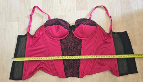 Korzet červený, h&m,m