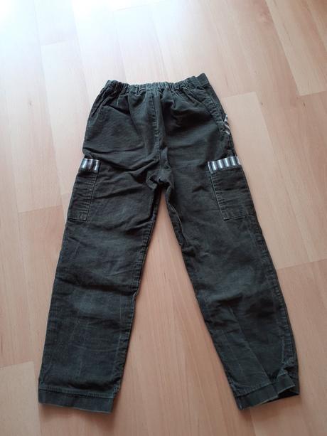 Manšestrové kalhoty veselá nohavice, 116