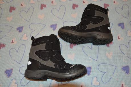 32 martes černé zimní boty waterproof, 32