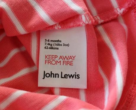 Šaty vel. 3 - 6 m, john lewis,68