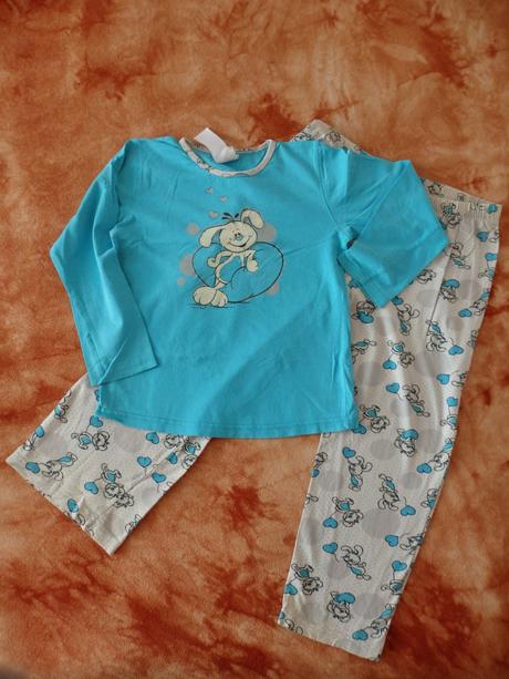 Starší pyžamko s králíčkem, vienetta kids,122