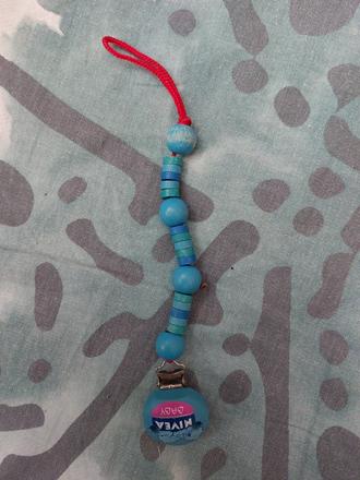 Šňůrka - klip na dudlik, 