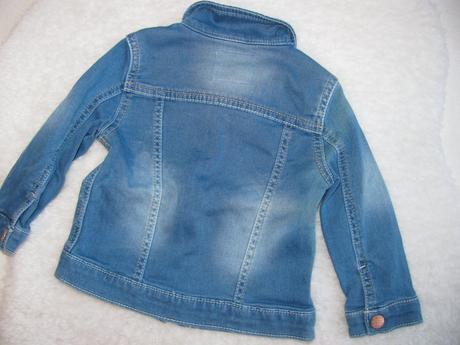 Luxusní elastická bunda, tenká letní džínovina, f&f,80