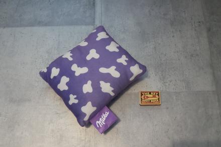 Plyšový polštářek milka,