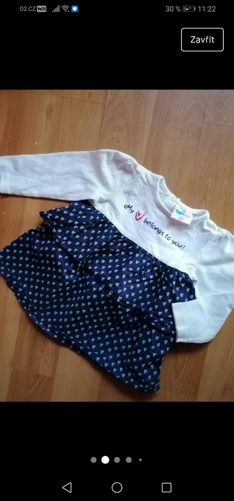 Dětské tričko se sukýnkou, topomini, topomini,92