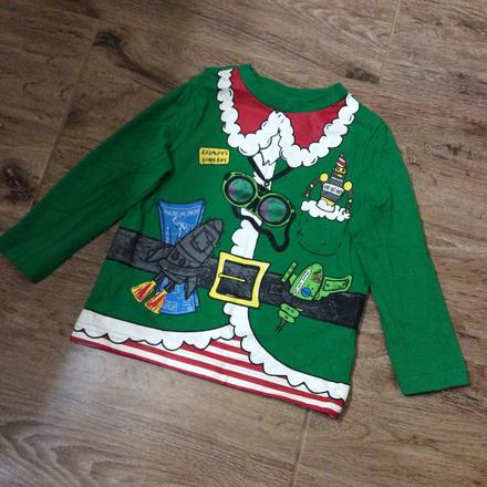 Vánoční bavlněné tričko, 98