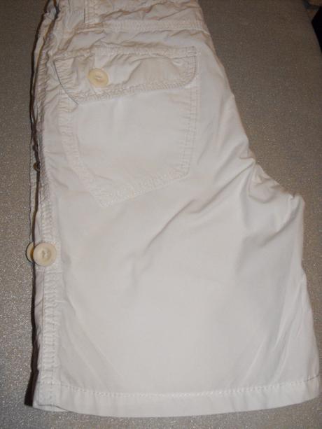 Biele cargo šortky zn. george, george,134