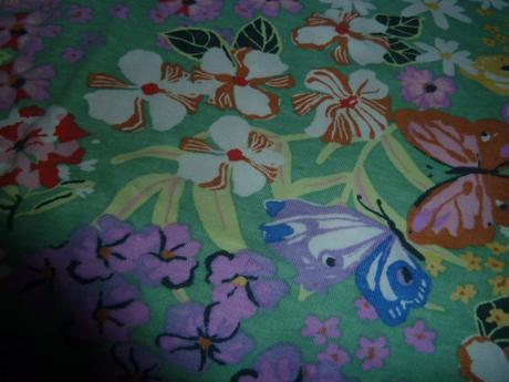 Triko s květy a motýlky, h&m,122