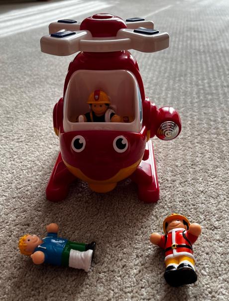 Hasičská helikoptéra rory,