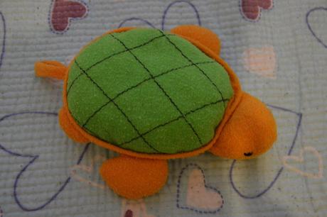 Látková želvička, žínka, 