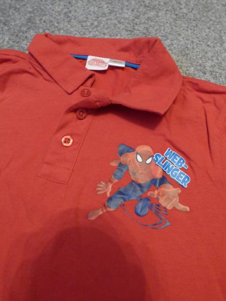 Bavlněné triko spiderman, 146