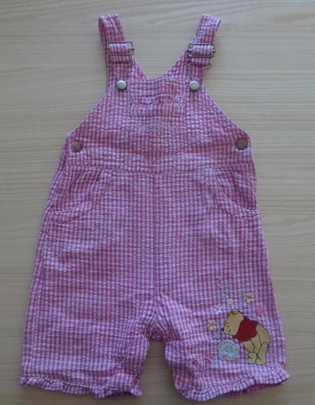 Kraťasy s laclem medvídkem pú, vel. 86, disney,86