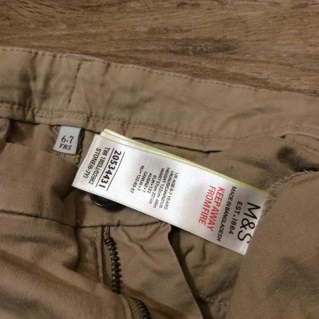 Bavlněné kraťasy s regulací zn. m&s, marks & spencer,122