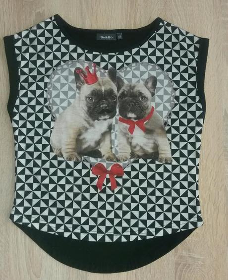 Tričko s pejsky vel. 128, 128