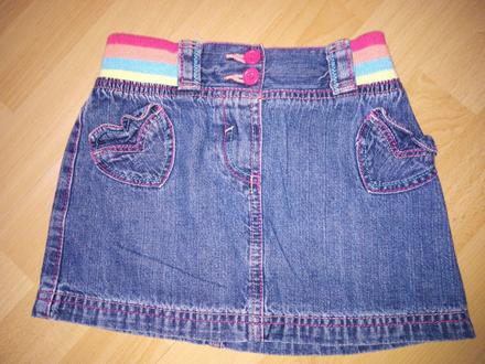 Riflová sukýnka, george,104