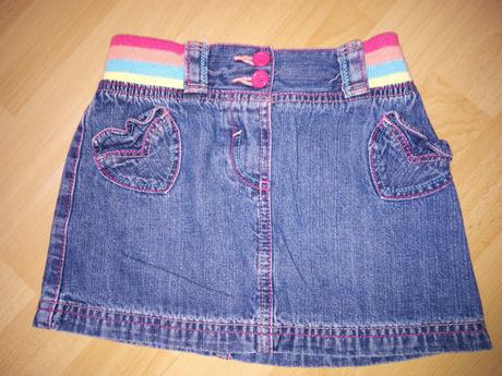 Riflová sukýnka, george,104