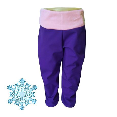 Zimní kalhoty s medvídkovou podšívkou, 80 - 152