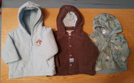 Balík oblečení pro chlapečka vel. 62-74, 20 kusů, 68–80