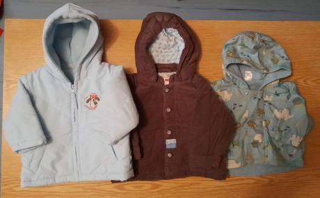 Balík oblečení pro chlapečka vel. 62-74, 20 kusů, 68–80