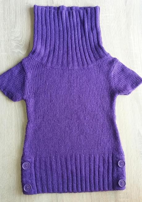 Fialová tunika s rolákem next vel. 104, next,104