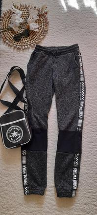 Chapter young juniorské melírové tepláky s nápisy, chapter young,170