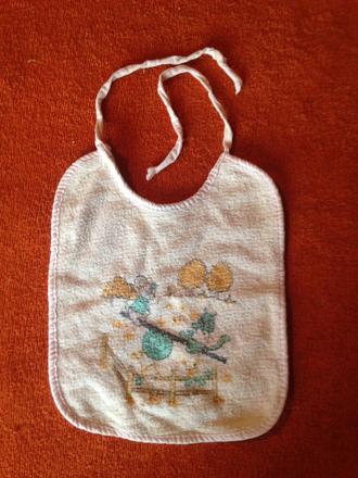 Dětský bryndáček myšička a veverka, 