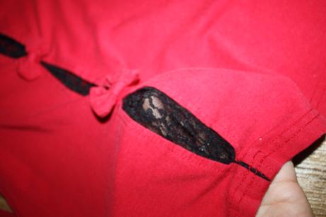 Tunika s krajkovou vsadkou na zádech, 116