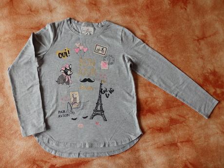 Tričko s eiffelovkou, 134/140, lindex,134