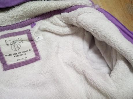 Zateplená mikina chlupatá, v. 122/128, caa, c&a,122