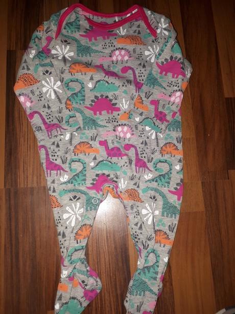 Šedý overal s dinosury 68 miniclub, miniclub,68