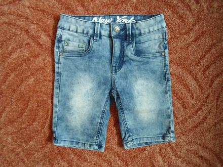 Modré kraťasy kraťásky šortky, dopodopo,116