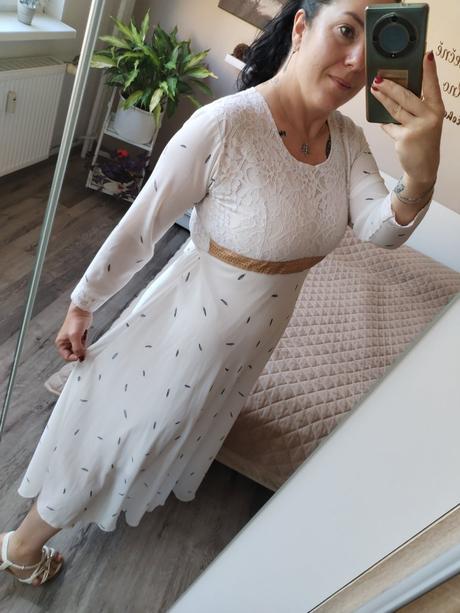 Dlouhé letní šaty s m l, m