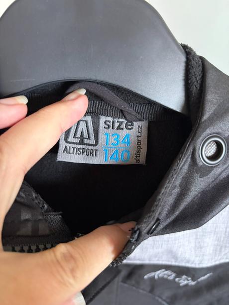 Funkční dětská softshellová bunda altisport 134, 134