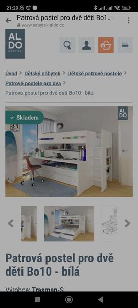 Patrová postel pro děti do 20 tisíc korun. Máte tipy?