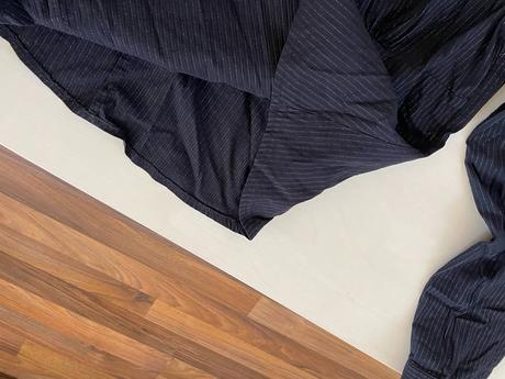 Stříbrný proužek halenka s volánkem, vel m, livre, m