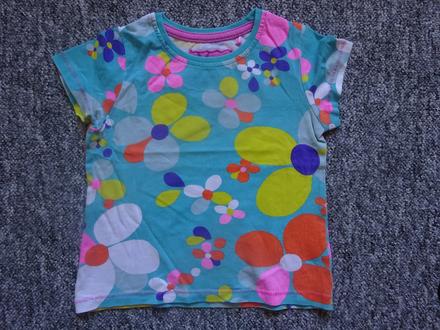 Tričko s květy kr.r., vel. 86, next,86