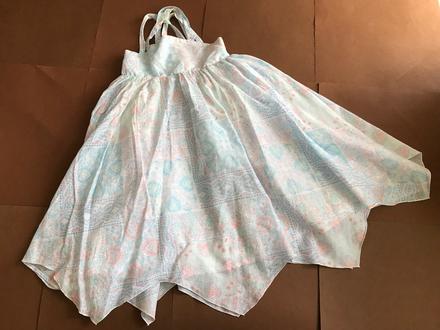 Ob/ šaty letní s cípy - v.4/5 let, 110