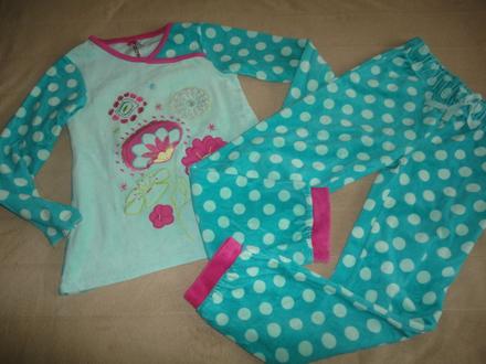 Fleec souprava/pyžamo orchestra vel. 7-8 let, 122