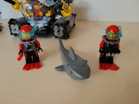 Lego city 60092 hlubinná ponorka,