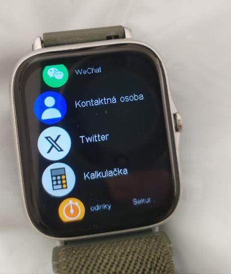 Chytré hodinky minimálně použité, 