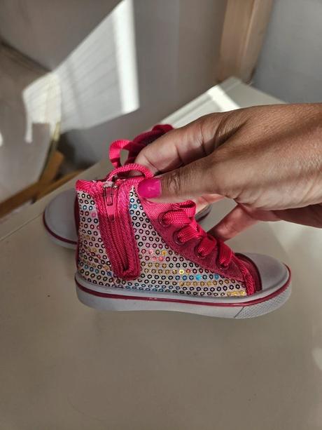 Textilní kotníkové tenisky, vel. 20 (stélka 13 cm), 20