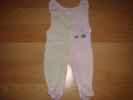 Dupačky bez rukávů - růžové, vel. 62, 62