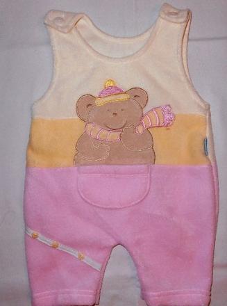 G127. fleec tepláčky 3-6 měs., 68