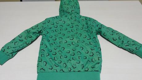 Oboustranná přechodní bunda vel. 122, 122