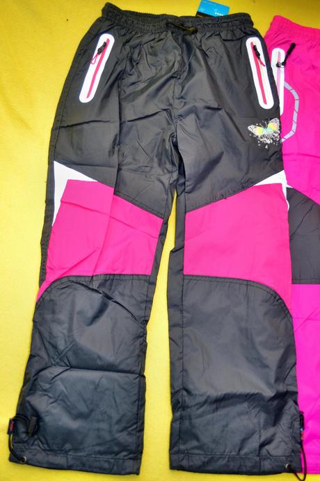 Šusťákové kalhoty kugo podzimní s bavlnou 128, kugo,128