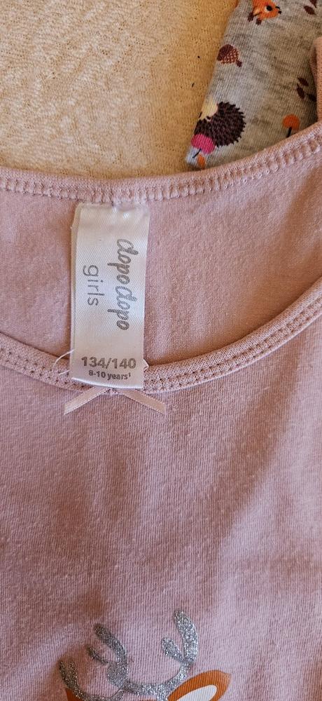 5x dívčí spodní košilka vel.134/140, h&m, dopodopo, h&m,134