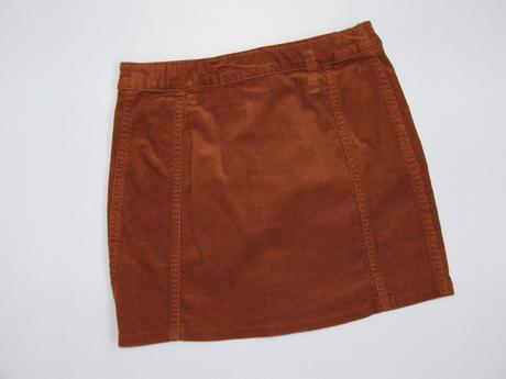 P448 manšestrová sukně vel. 6-7 let, marks & spencer,122